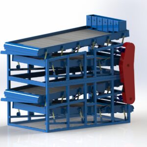 Máquina de dimensionamento